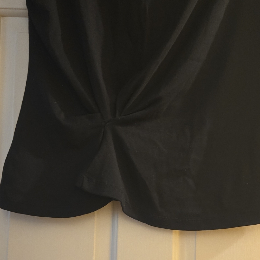 LOFT Knotted Mock Neck Shell - Picture 3 of 6
